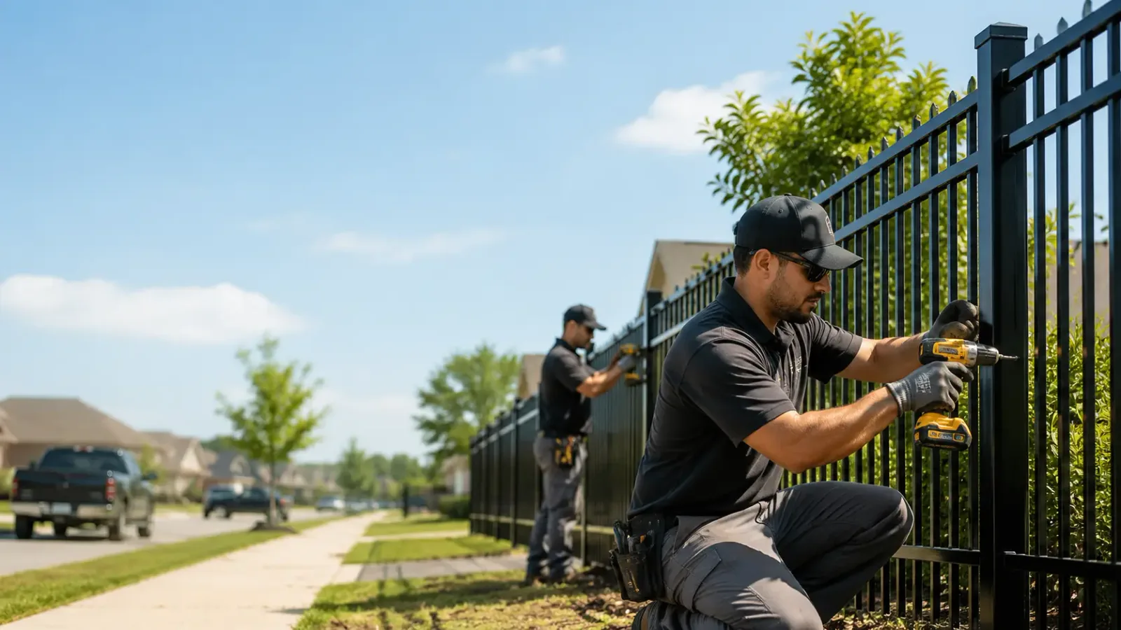 Metal Fence Installation in Arcadia, IA